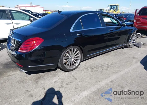 2016 Mercedes-Benz S 550 Plug-In Hybrid z USA, uszkodzony, nr VIN WDDUG6DB1GA277357